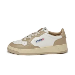 Autry Sneakers En Cuir|Sneakers Blancs*Medalist W Wht / Wht Pep