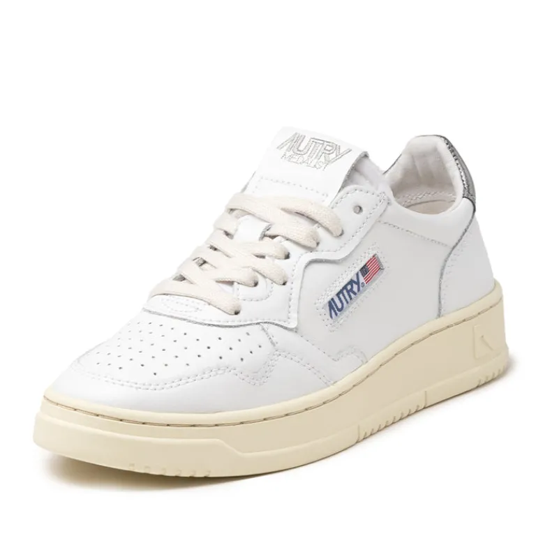 Autry Sneakers En Cuir|Sneakers Blancs*Medalist W White / Silver