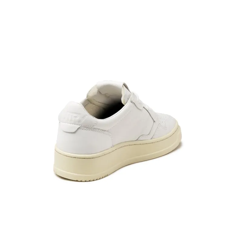 Autry Sneakers En Cuir|Sneakers Blancs*Medalist W *Goat* White