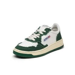 Autry Sneakers En Cuir*Medalist W *Goat / Canvas* Eden