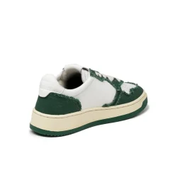 Autry Sneakers En Cuir*Medalist W *Goat / Canvas* Eden