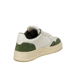 Autry Sneakers En Cuir|Sneakers Blancs*Medalist W *Goat / Suede* White / Military