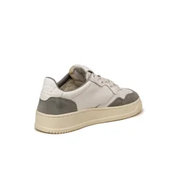 Autry Sneakers En Cuir|Sneakers Blancs*Medalist W *Goat / Suede* White / Grey
