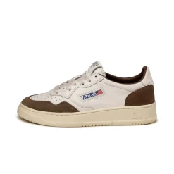 Autry Sneakers En Cuir|Sneakers Blancs*Medalist W *Goat / Suede* White / Cigar
