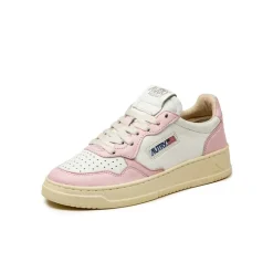 Autry Sneakers En Cuir|Sneakers Blancs*Medalist W *Goat / Wash* White / Blush Bride