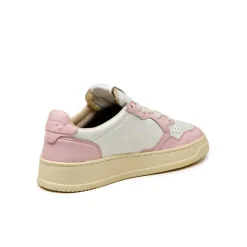 Autry Sneakers En Cuir|Sneakers Blancs*Medalist W *Goat / Wash* White / Blush Bride