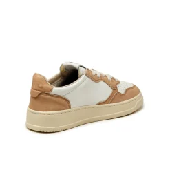 Autry Sneakers En Cuir|Sneakers Blancs*Medalist W *Goat / Wash* White / Caramel