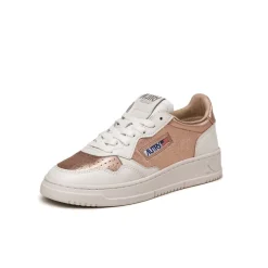 Autry Sneakers En Cuir|Sneakers Blancs*Medalist W *Leather / Goat* White / Cupper