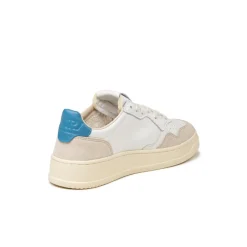 Autry Sneakers En Cuir|Sneakers Blancs*Medalist W *Leather / Suede* White / Niagara