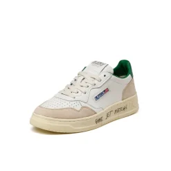 Autry Sneakers En Cuir|Sneakers Blancs*Medalist W *Leather / Suede* Wht / Amazon