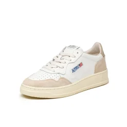 Autry Sneakers En Cuir|Sneakers Blancs*Medalist W *Leather / Suede* White / White Pepper