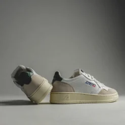Autry Sneakers En Cuir|Sneakers Blancs*Medalist W *Leather / Suede* Leat / Suede White / Amazon
