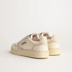 Autry Sneakers En Cuir*Medalist W *Nylon / Suede* Ivory