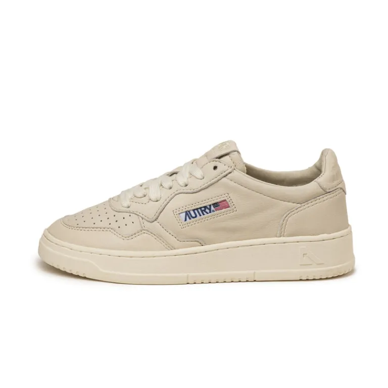 Autry Sneakers En Cuir*Medalist W *Solid Goat* Winter White