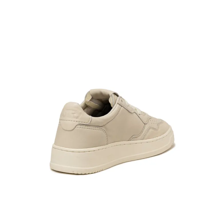 Autry Sneakers En Cuir*Medalist W *Solid Goat* Winter White