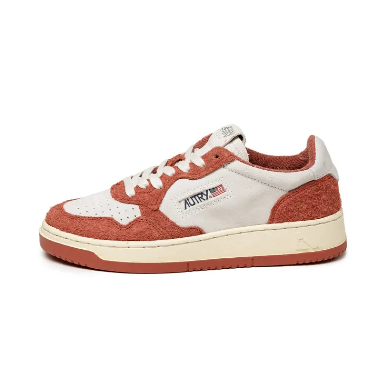 Autry Sneakers En Cuir*Medalist W *Suede / Long Suede* Rust