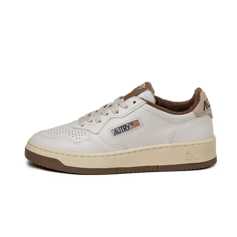Autry Sneakers En Cuir|Sneakers Blancs*Medalist W *Virgin / Sponge* White / Sep