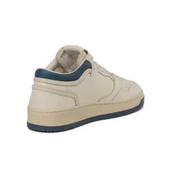 Autry Sneakers Montantes|Sneakers En Cuir*Med-Way Mid *Leather / Crack* Blue / Marshmallow
