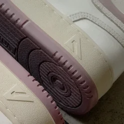 Autry Sneakers Montantes|Sneakers En Cuir*Med-Way Mid W *Leather / Crack* Zephyr / Marshmallow