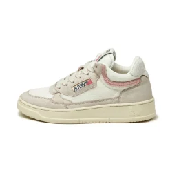 Autry Sneakers En Cuir|Sneakers Blancs*Open Mid W White / Pow