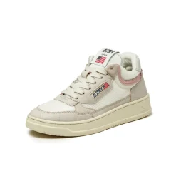 Autry Sneakers En Cuir|Sneakers Blancs*Open Mid W White / Pow