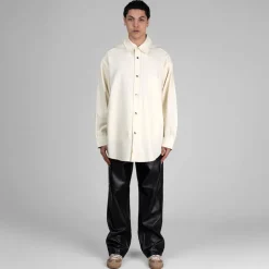 Autry Gilets*Overshirt Jacket Cream