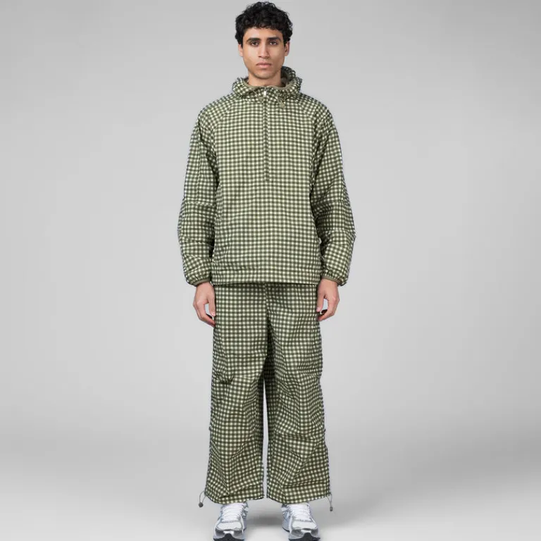 Autry Pantalons*Parachute Pants Nylon Allover Algae