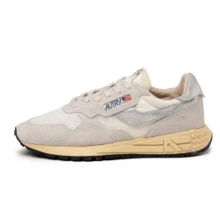 Autry Sneakers En Cuir|Sneakers Blancs*Reelwind Low White / Silver