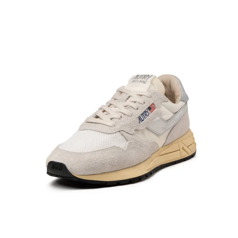 Autry Sneakers En Cuir|Sneakers Blancs*Reelwind Low White / Silver