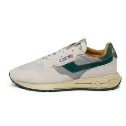 Autry Sneakers En Cuir*Reelwind Low *Reflective Leather* Silver / Mountain