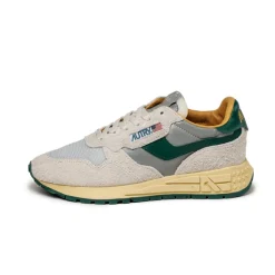 Autry Sneakers En Cuir*Reelwind Low W *Reflective Leather* Silver / Mountain
