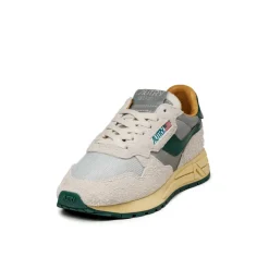 Autry Sneakers En Cuir*Reelwind Low W *Reflective Leather* Silver / Mountain