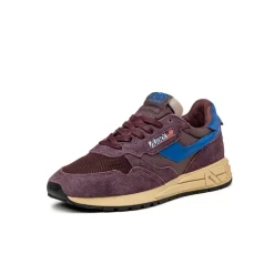 Autry Sneakers En Cuir|Chaussures De Running Retro*Reelwind Low W *Suede / Net* Sass / Vicblue