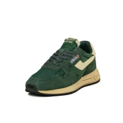 Autry Sneakers En Cuir|Chaussures De Running Retro*Reelwind Low W *Suede / Net* Bottle / Ruta