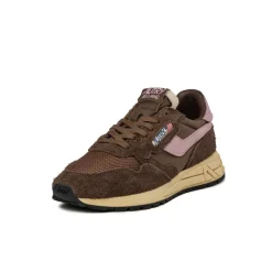 Autry Sneakers En Cuir|Chaussures De Running Retro*Reelwind Low W *Suede / Net* Plughi / Zephyr