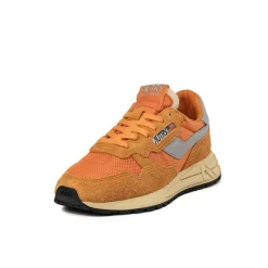 Autry Sneakers En Cuir|Chaussures De Running Retro*Reelwind Low W *Suede / Net* Fanta / Vapor