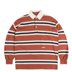 Autry Pullover*Striped Polo Jersey Incand