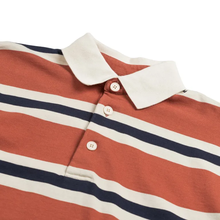Autry Pullover*Striped Polo Jersey Incand