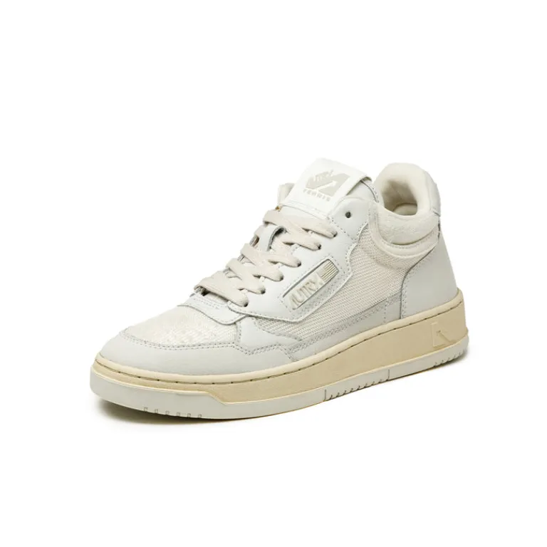 Autry Sneakers En Cuir|Sneakers Blancs*Tennis Mid W White
