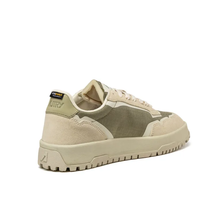 Autry Sneakers En Cuir|Chunky Sneakers*Wildpace *Cordura / Suede* Elmond / White