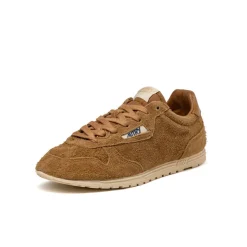 Autry Sneakers En Cuir|Baskets Décontractées Terrace*Windspin *Perforated / Suede* Brown