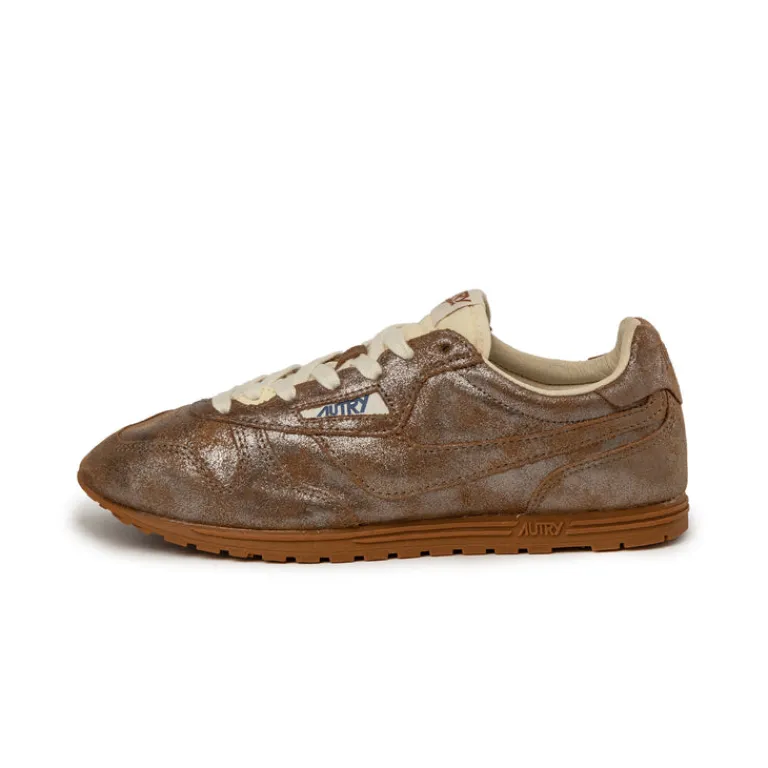 Autry Sneakers En Cuir|Baskets Décontractées Terrace*Windspin W *Louspar / Nylon* Brown / Ivory