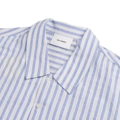 Axel Arigato Chemises*Lido Striped Shirt Blue / White