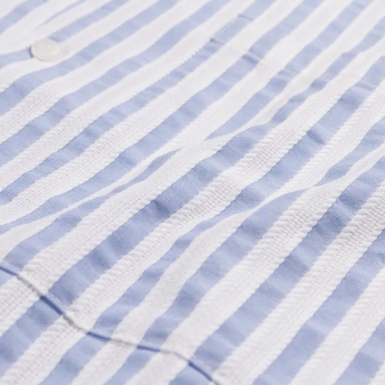 Axel Arigato Chemises*Lido Striped Shirt Blue / White