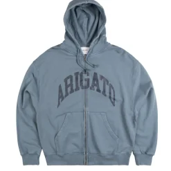 Axel Arigato Sweats À Capuche*Link Zip-Up Hoodie Denim Blue