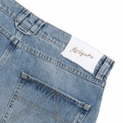 Axel Arigato Pantalons*Patchwork Relaxed Jeans Light Blue
