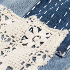 Axel Arigato Pantalons*Patchwork Relaxed Jeans Light Blue