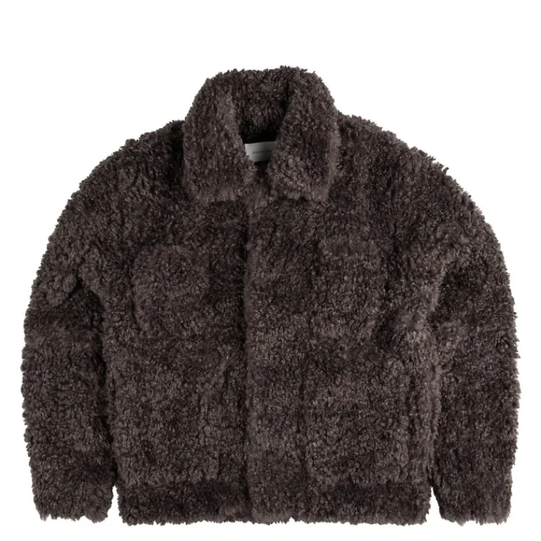 Berner Kühl Gilets*Drop Coat Bor Pile Charcoal