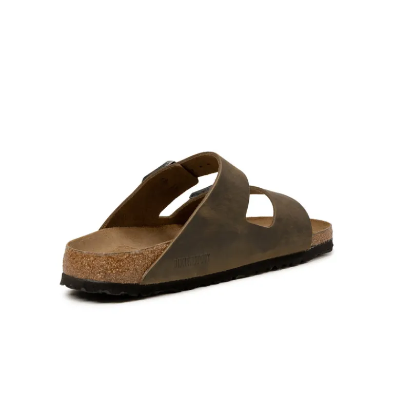 Birkenstock Sneakers En Cuir|Sandals*Arizona Faded Khaki