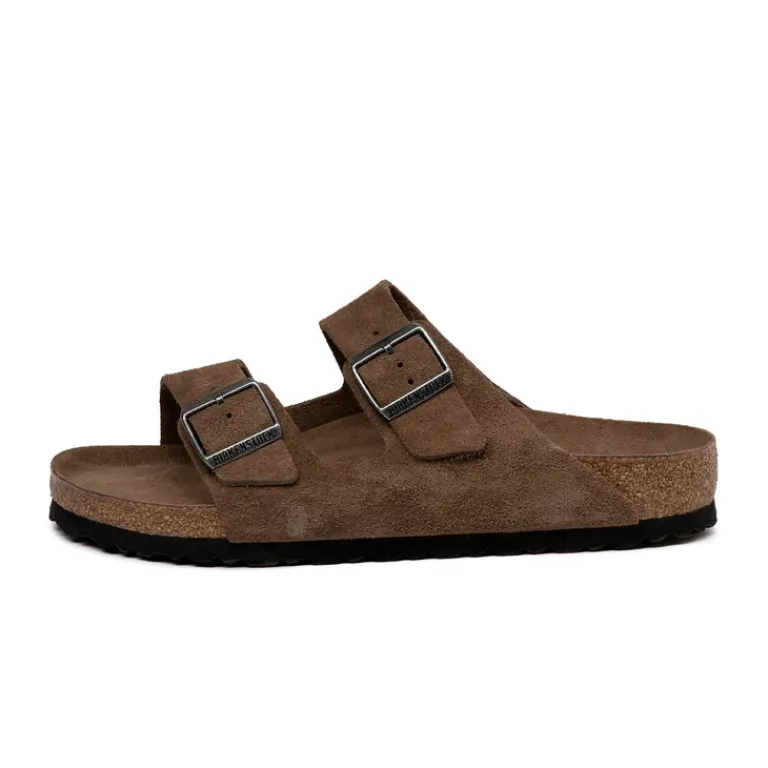 Birkenstock Sneakers En Cuir|Sandals*Arizona Dark Tea Tonal